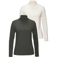 LASCANA Shirts creme / khaki