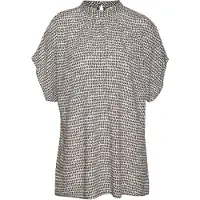 LASCANA Bluse sort / hvid