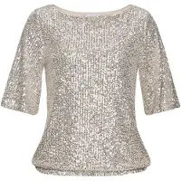 LASCANA Bluse champagne