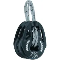 Harken Dobbelt T2 Blok Remskive 29 Mm