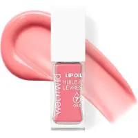 wet n wild Lip Oil - Letvægts ikke -klæbrig fugtning og nærende formel med 7 konditioneringsolier Vegansk og grusomhedsfri - Fuzzy Pillow