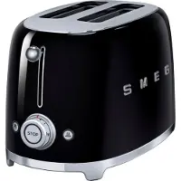 Smeg 50's Style brødrister 2 skiver Sort
