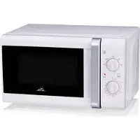 Eta 020890000, Bordplade, 20 L, 700 W, Indbygget skærm, Knapper, Dreje, Hvid