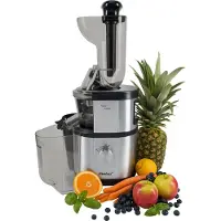 Steba E 400 - Saftpresser - 400 W - rustfrit stål/sort