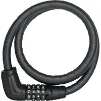 ABUS 6 -serie Tresorflex Combo Armored Cable Lock Black 120 cm/15mm