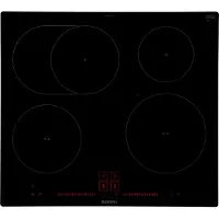 Siemens iQ300 EH601LFC1E - Induktions kogeplade - 4 plader - Niche - bredde: 56 cm - dybde: 50 cm - sort