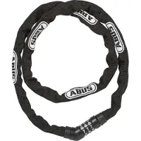 ABUS Kædelås - 4804C - 110 cm - Sort - - OneSize - Sikkerhedsudstyr