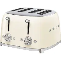 Smeg 50's Style brødrister 4x4 skiver Crème hvid