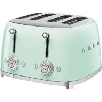 Smeg 50's Style brødrister 4x4 skiver Pastelgrøn