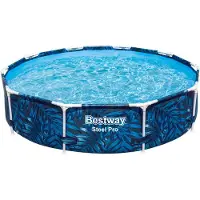 Bestway Above Ground Tubular Pool - Steel Pro - 305 x 66 cm - Rund