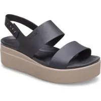 Crocs Brooklyn Low Wedge Sandaler