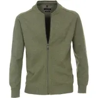 Casamoda Vest Zip Grøn måe
