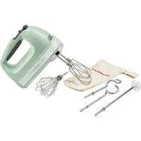 KitchenAid håndmixer med 9 hastigheder 85W Pistachio