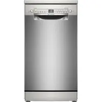 Bosch Serie 2 SPS2HMI42E, Fritstående, Slimline (45 cm), Rustfrit stål, Rustfrit stål, 10 kuverter, C