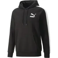Puma T7 Iconic Hoodie - Black, størrelse Medium