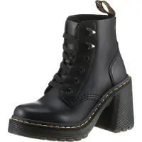 Dr. Martens Snørestøvletter 'Jesy' guld / sort