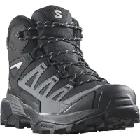 Salomon - Vandresko herre - X Ultra 360 Mid Gtx Black/Magnet/Pewter til Unisex - Størrelse 44 2/3 - Sort