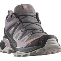 Salomon - Vandresko dame - X Ultra 360 GTX W Plum Kitten/Phantom/Cork til Unisex - Størrelse 38 2/3 - Grå