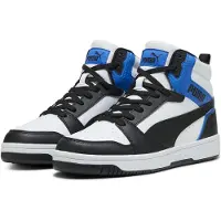 Puma Rebound Sneakers, Shoes, Black/White/Royal, 37.5