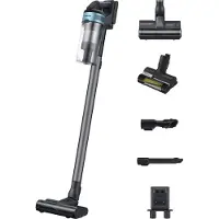 Samsung VS20B75BGR1, 2-i-1 stangstøvsuger, Poseløs, Sort, Krom, Rektangulær, Dry, Multi cyklonisk