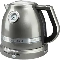KitchenAid Artisan elkedel med variabel temperatur 1,5 L Medallion silver