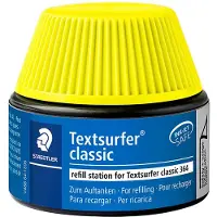 Staedtler REFILL, 4 STK, TIL TEXTSURFER CLASSIC 364 GUL