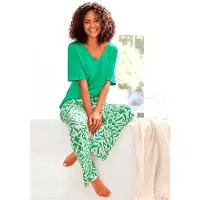 s.Oliver Pyjamas grøn / hvid