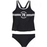 Kangaroos Bikini sort / hvid