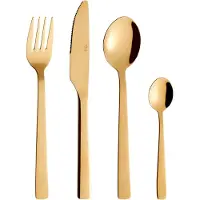 Aida Raw bestiksæt 48 dele Guld