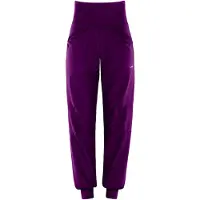 Winshape Sportsbukser 'LEI101C' mørkelilla / hvid