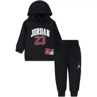 Jordan Joggingdragt mørkegrå / knaldrød / sort / hvid