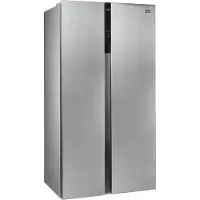 Beko GNO5322XPN, Fritstående, Amerikansk dør, Rustfrit stål, 532 L, SN-T, C