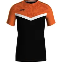 Jako Funktionsskjorte lysegrå / orange / sort