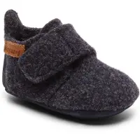 Bisgaard Hjemmesko - Uld - Navy - - 27 - Hjemmesko
