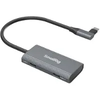 SmallRig 4598 Usb-c-hub Pd/usb-c 3.1/usb-c 2.0 Med Lydadapter