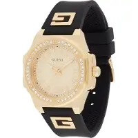 GUESS Analogt ur 'Hype' guld / sort