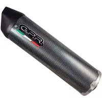 Gpr Exhaust Systems Furore Evo4 Poppy Aprilia Rx 125 21-22 Ref:e5.a.75.cat.fp4 Carbon Oval Lyddæmper Typegodkendt