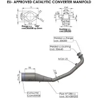 Leovince Honda Pcx 125 21-22 16056 Katalysator