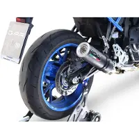 Gpr Exhaust Systems M3 Black Titanium Suzuki Gsx-8s 2022-2024 E5 Round Ikke-homologeret Fuldt Linjesystem