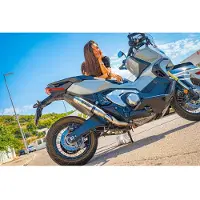 Gpr Exhaust Systems Deeptone Inox Honda Forza 750 2021-2024 E5 Round Homologeret Slip On Lyddæmper