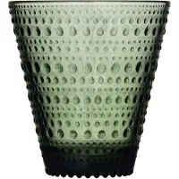 Iittala Kastehelmi glas 30 cl 2 stk Fyrretræsgrøn