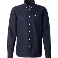 Lyle & Scott Plain Oxford Skjorte Med Lange ærmer