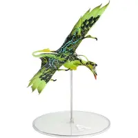 Mcfarlane Toys Mountain World of Pandora Banshee Avatar The Way of Water Grøn figur, 5-punkts articulation, samlerstativ, 3 farvevarianter