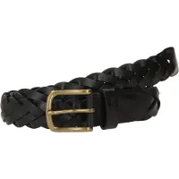 Levi's Bælte 'Leather Braid Belt' sort