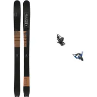 Majesty - Touring ski - Superpatrol Carbon 2026 til UnisexUld - Størrelse 169 cm - Sort