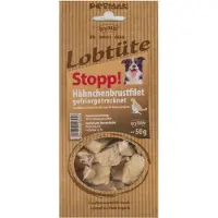 PETman Lobtüte Stopp! Kyllingebrystfilet Økonomipakke: 10 x 50 g