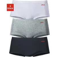s.Oliver Red Label Panty grå / sort / hvid