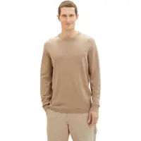 Tom Tailor Pullover lysebrun