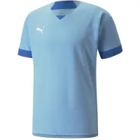 Puma Spilletrøje teamFINAL - Lys blå/Royal, størrelse Large