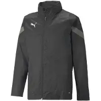 Puma Jakke teamFINAL All Weather - Sort/Grå, størrelse Large